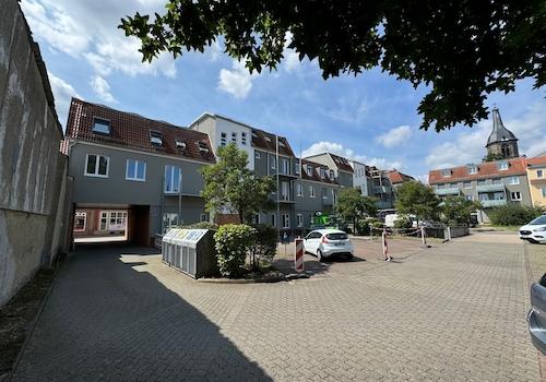 Innenhof Zufahrt Tiefgarage