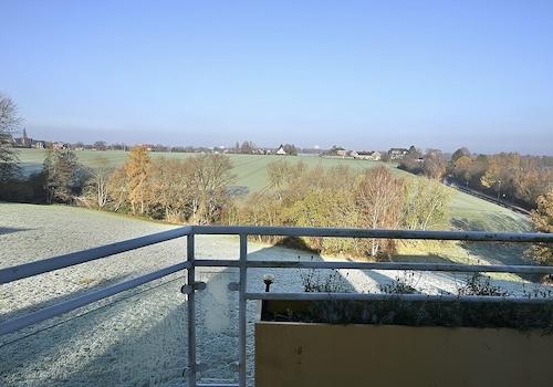 Weitblick vom Balkon