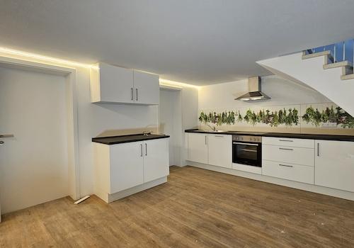 Küche im Souterrain