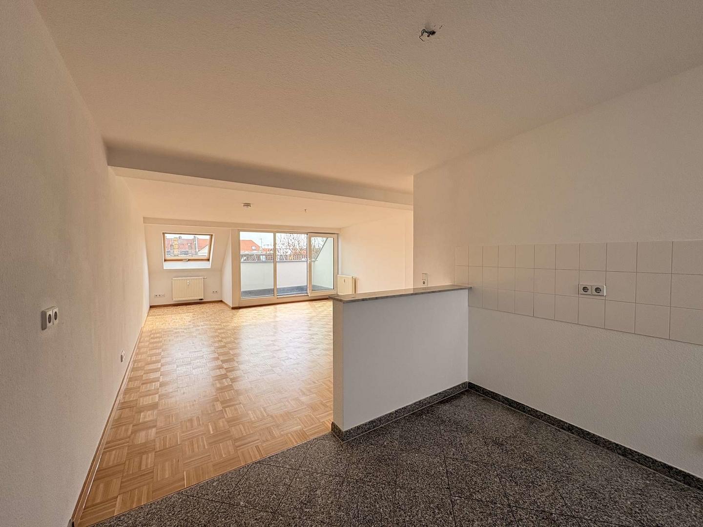 Blick aus der Küche