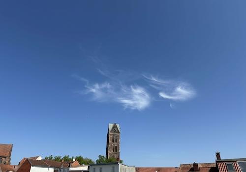 Blick zu Marienkirchturm