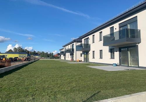 Rückseite der Liegenschaft