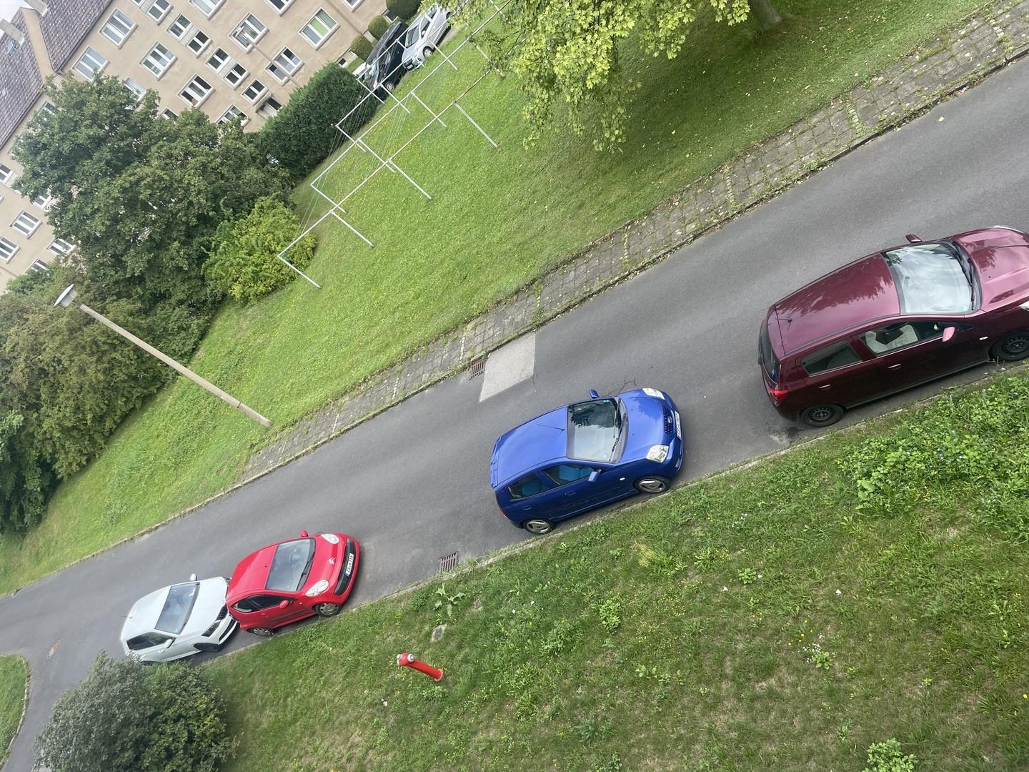 Parkplätze vor der Tür