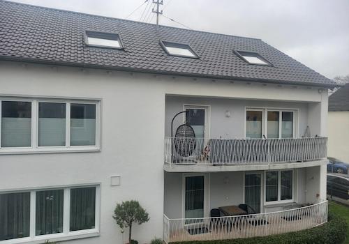 Südseite des Hauses