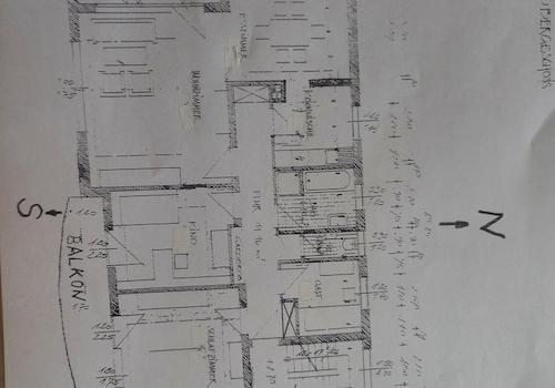 Grundriß der Wohnung