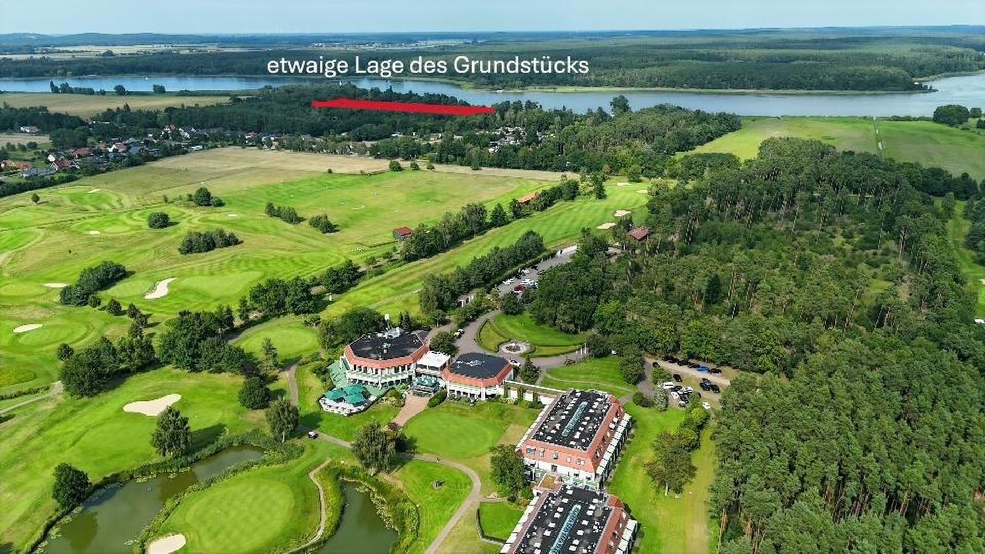 Blick vom Golfresort