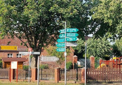 Viele Möglichkeiten im Ort