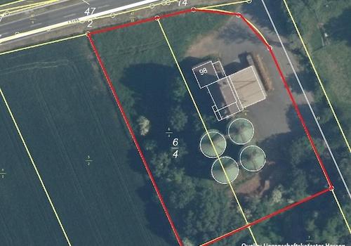 Auszug Liegenschaftskarte