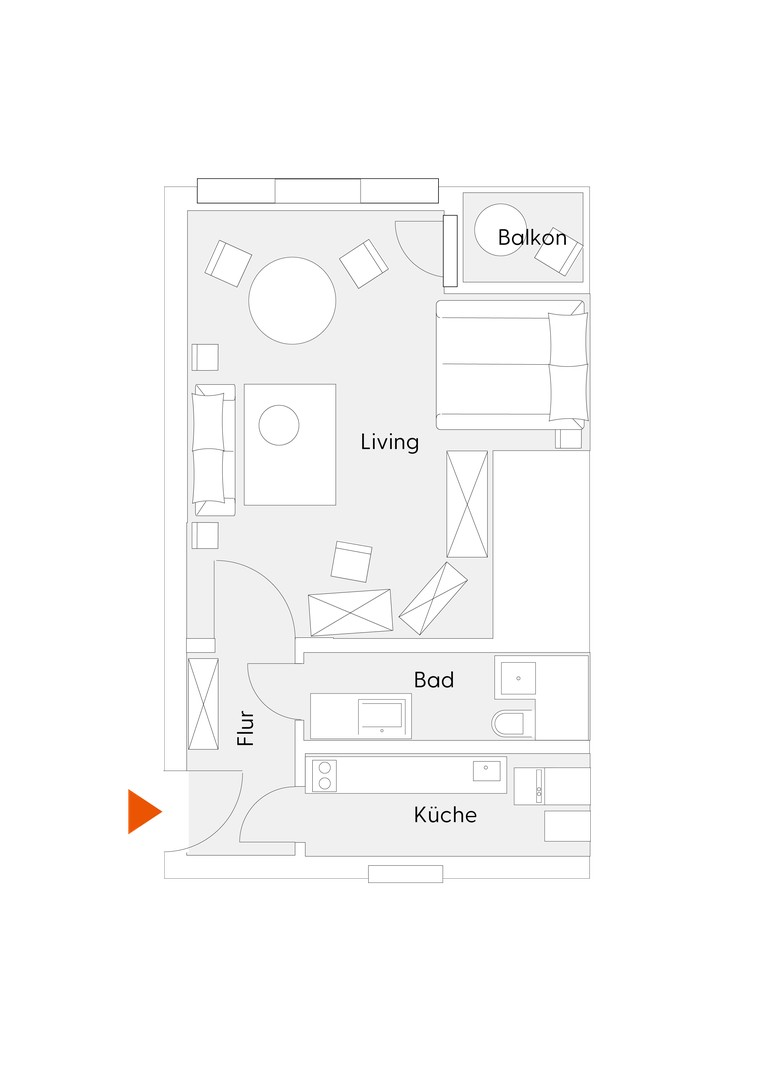 Roscher Apartment 33m2