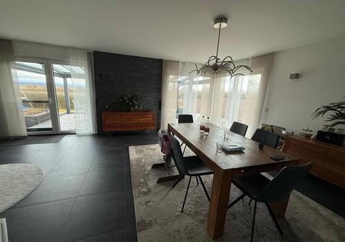 Essbereich mit Gartenblick