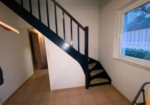 Treppe zum Dachgeschoss