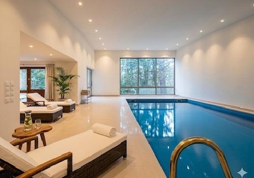 KI unterstützte Visualisierung Schwimmhalle