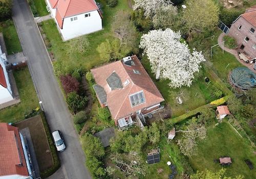 Luftbild-Ansicht von Südwesten