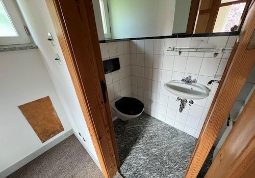 Blick ins Gäste-WC