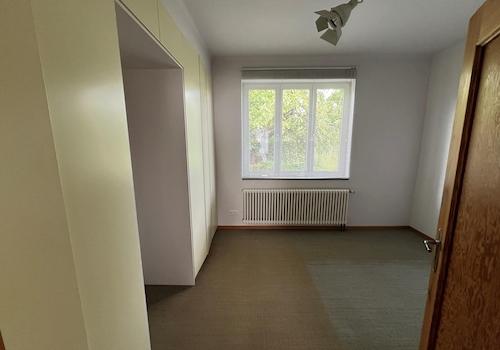 Blick in das Schlafzimmer