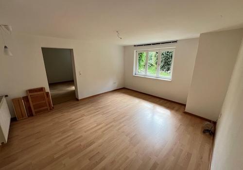 Wohnzimmer Souterrain, Laminat