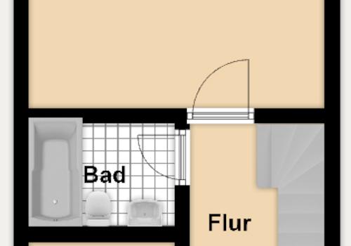 Grundriss Farbig - OG