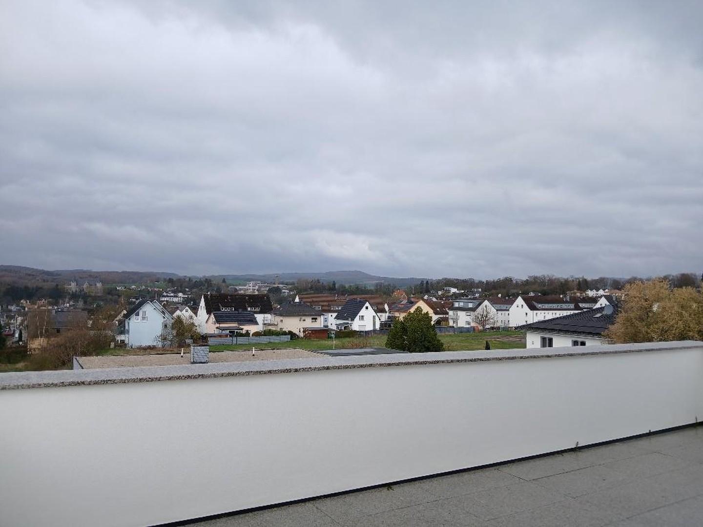 Blick von Dachterrasse