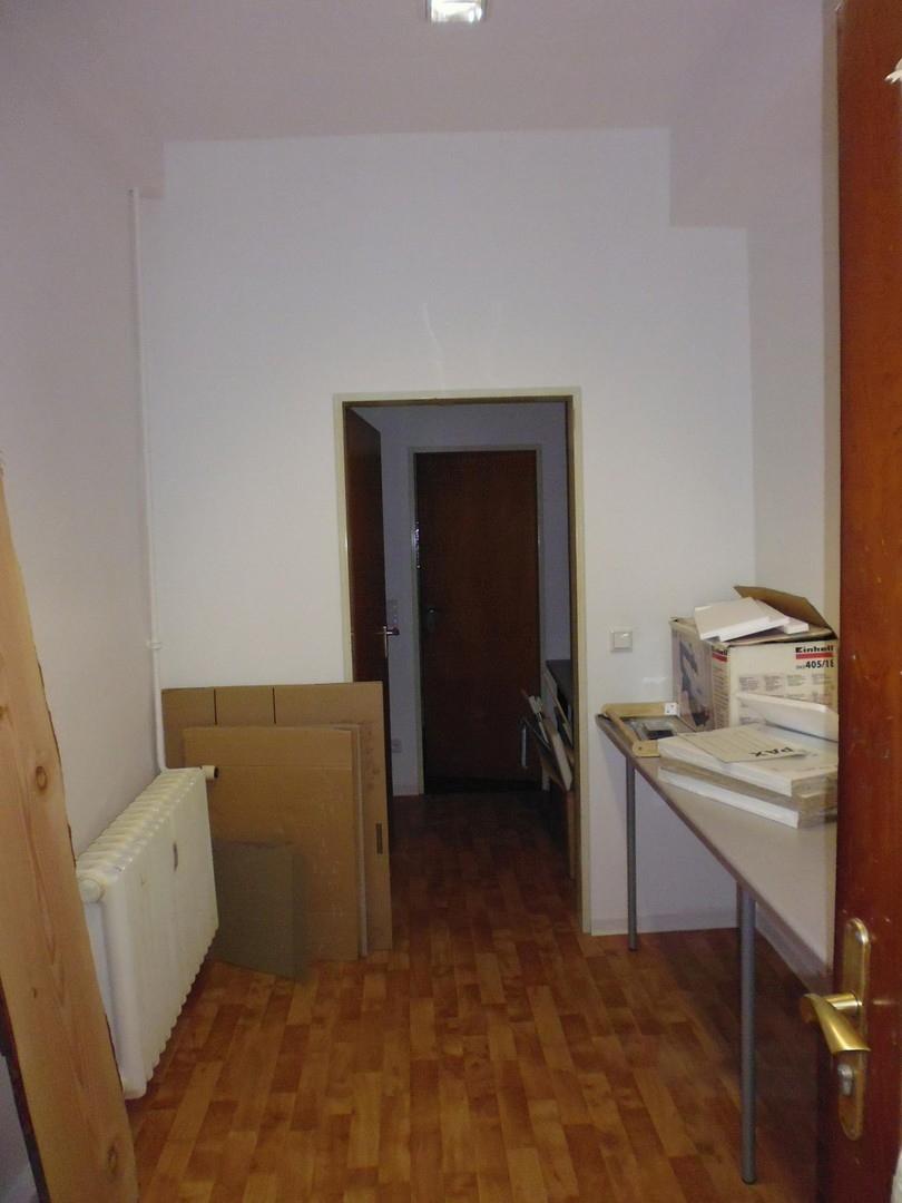 Kleiner Lagerraum mit WC