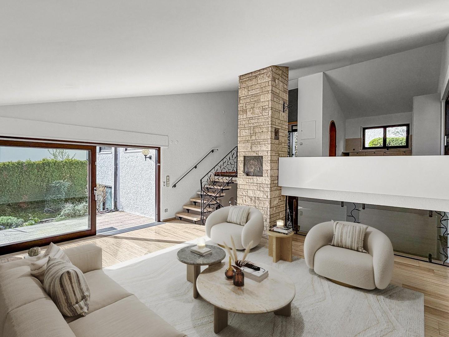 Wohnzimmer (Home staged)