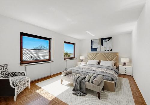 Schlafzimmer (Home staged)