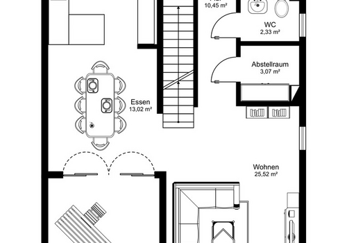 Grundriss Erdgeschoß