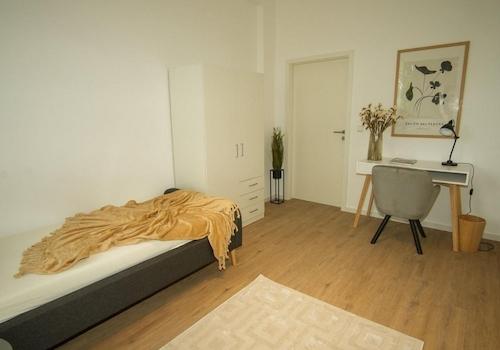 Apartment mit kleinen Bett 