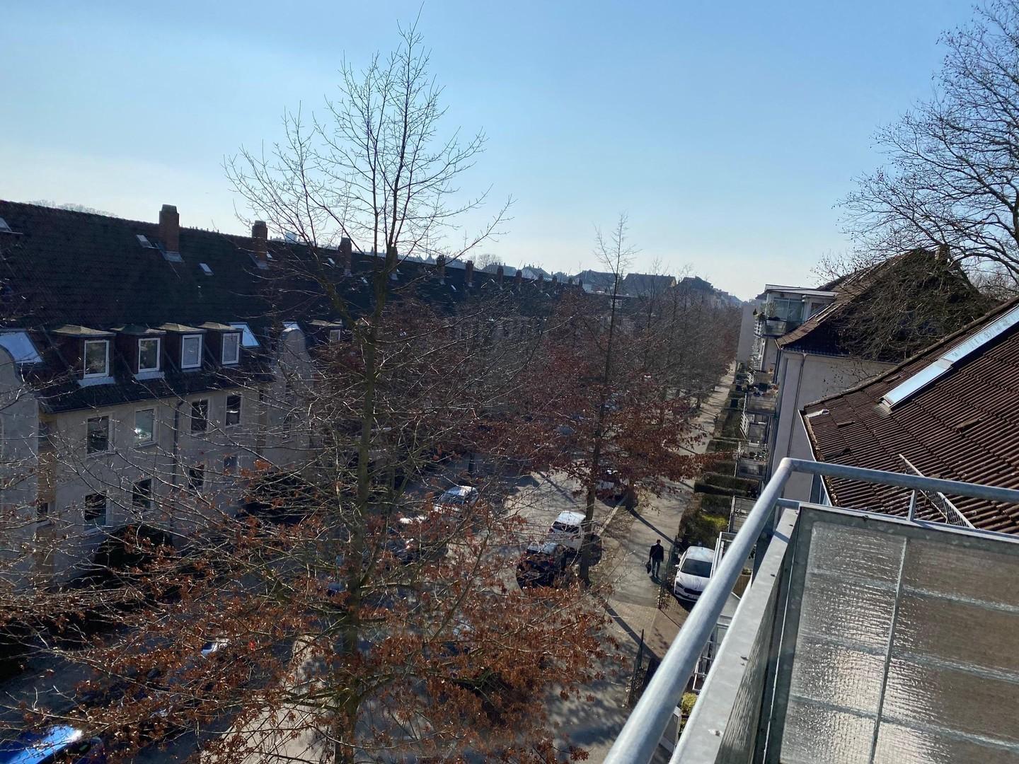 Ausblick von der Dachterrasse