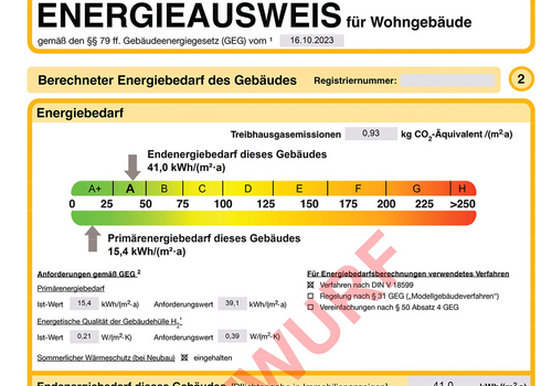Energieausweis Haus 5
