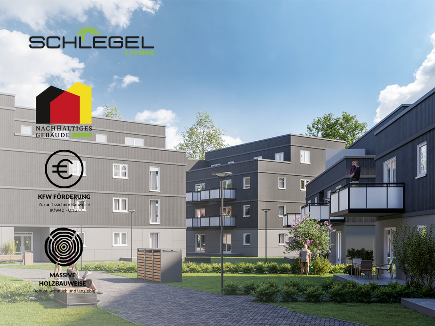 Haus 1 I 2 I 6 Innenhof