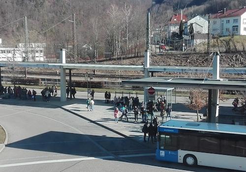 Momentaufnahme vom ZOB