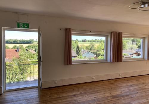 Seminarbereich mit Balkon 