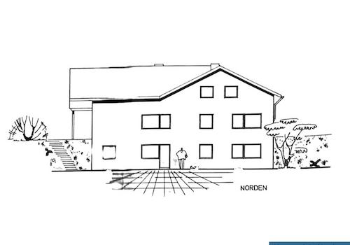 Haus Nordansicht