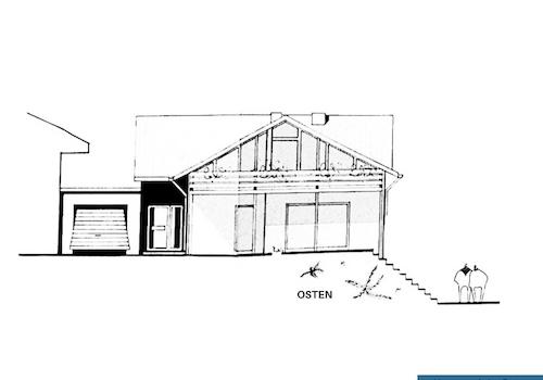 Haus Ostansicht