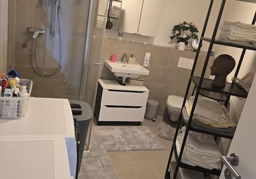 Bad mit Begehbarer Dusche