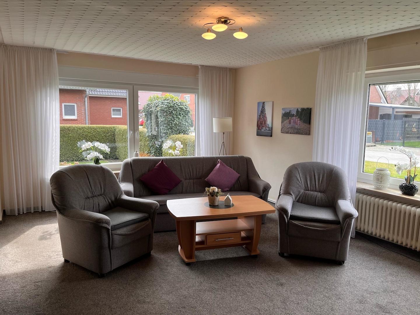 Wohnzimmer im Erdgeschoss