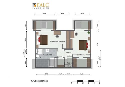 Grundriss Dachgeschoss