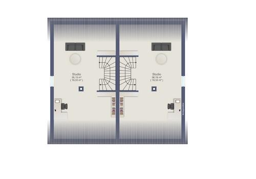 Dachstudio Haus A & Haus B 