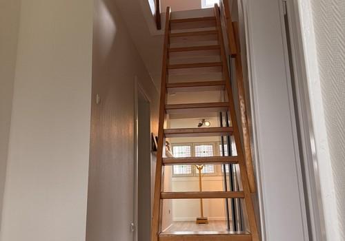 Treppe ins Dachgeschoss
