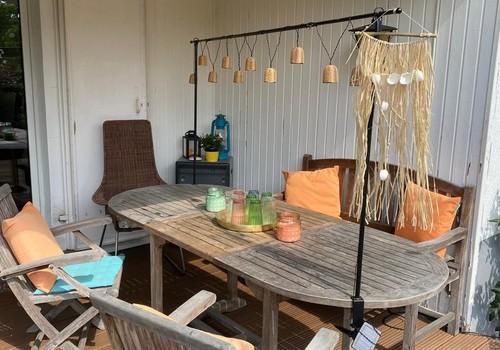 Überdachte Terrasse Ansicht 1