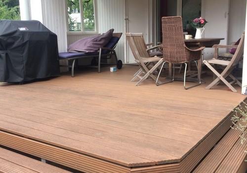 Überdachte Terrasse Ansicht 2