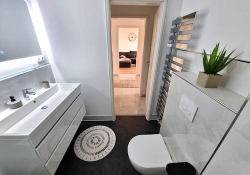 Vollbad mit Regendusche