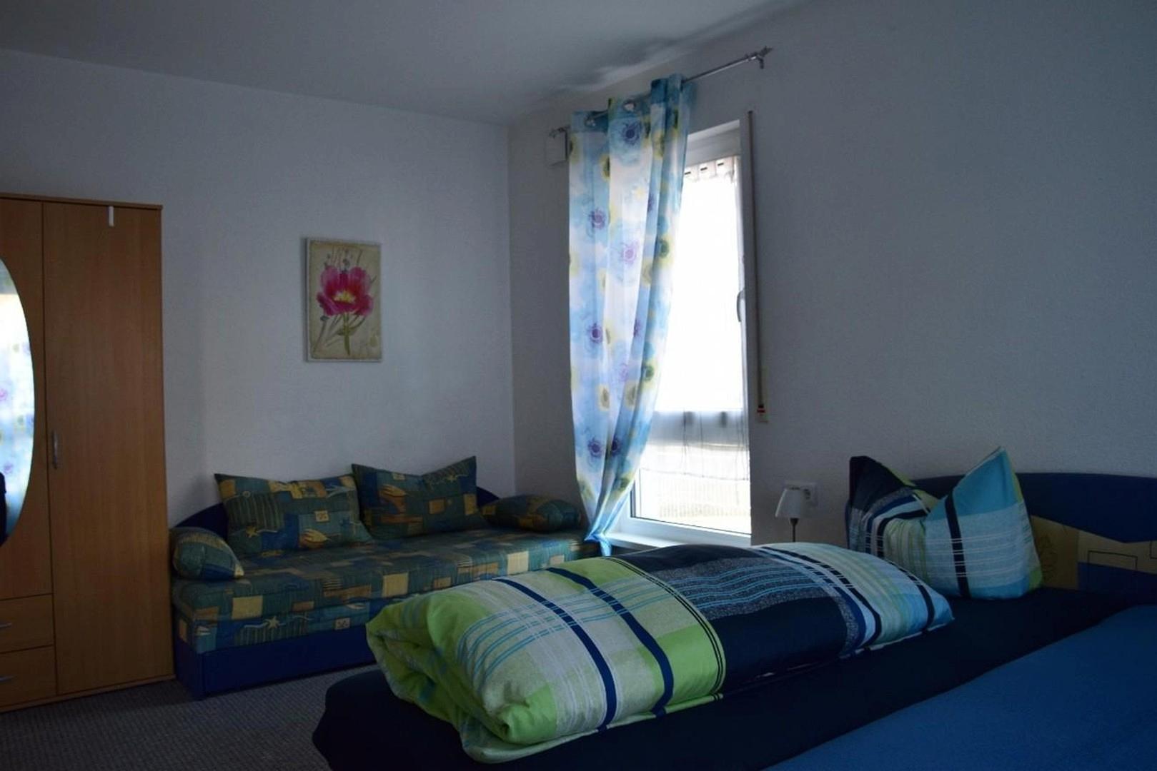 Ferienwhg. Wohn-und Schlafraum