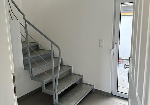 Eigener Hauseingang mit Terass