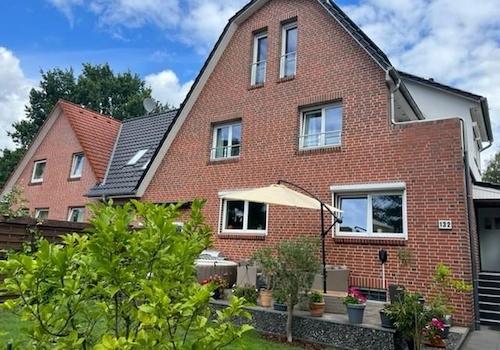 Frontansicht des Hauses