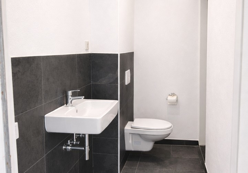 Badezimmer Ansicht WB und WC