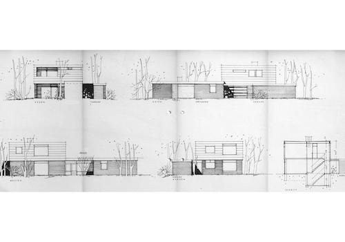 Aussenansicht Zeichnungen