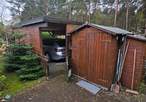 Rückansicht Carport