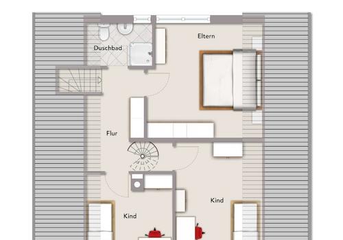 Grundriss Dachgeschoss