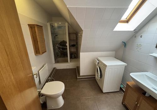 Duschbad/WC mit Waschmaschinenanschluss